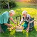 Banco de Jardinagem Aço e Espuma EVA Outsunny Multicor