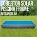 Cobertura solar INTEX piscinas retangulares Azul