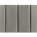 Beliani Cama com armazenamento Veludo VION 157x216 Cinza