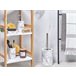 Beliani Conjunto de accesorios de baño ARAUCO Branco