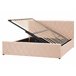Beliani Cama com estrado Veludo ROCHEFORT 170x214 Bege