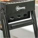 Barbecue a Carvão Metal Outsunny Preto