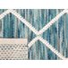 Beliani Pelos curtos BELENLI 140x200 Azul Claro