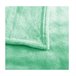  Acomoda Textil - Manta de veludo liso, macia e quente. Verde