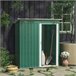 Abrigo de Exterior Aço e PP Outsunny Verde