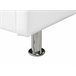 Beliani Cama com estrado Pele sintética METZ 209x215 Branco