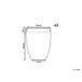 Beliani Conjunto de 2 vasos para plantas MIRO 