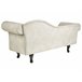 Beliani Chaise longue versão à direita Veludo LATTES Bege
