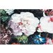 ANDRE 1629 Tapete flores vintage antiderrapante 80x150 Preto