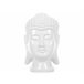 Beliani Acessório decorativo BUDDHA Branco
