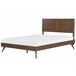 Beliani Cama com estrado MDF ISTRES 187x205 Castanho
