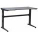 Beliani Secretária de jogos DEXTER 120x60 Preto