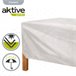 Cobertura impermeável para mesa de jardim Aktive Garden Bege
