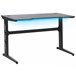 Beliani Secretária de jogos DEXTER 120x60 Preto