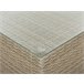 Beliani Conjunto lounge Ratan sintético MAESTRO Branco/ Bege