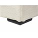 Beliani Cama de água Bouclé ROISEL 181x226 Creme