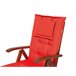 Beliani Almofada de assento para exterior TOSCANA Vermelho