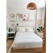Beliani Cama com estrado MDF SERRIS 148x215 Castanho