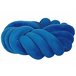 Beliani Almofada decorativa AKOLA 30x30 Azul Marino
