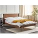 Beliani Cama MDF LIBERMONT 164x208 Castanho