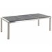 Beliani Conjunto de comedor GROSSETO Cinza