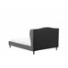 Beliani Cama com estrado Poliéster COLMAR 150x215 Cinza