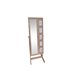 Joalhierro de pe ELOH 53X37'5X146cm Castanho