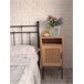 Beliani Cama com estrado Metal LYNX Preto
