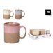 Mugs sortidos ANELO 380cc marca LA MEDITERRÁNEA Castanho
