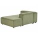 Beliani Chaise longue Bombazine ARDAL Verde