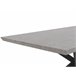 Beliani Mesa de jantar SPECTRA 80x140 Castanho Claro