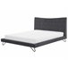 Beliani Cama com estrado Poliéster LANNION 203x223 Bege