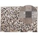 Beliani Patchwork ARMUTLU 160x230 Castanho