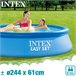 Piscina insuflável INTEX Easy Set com sistema de filtragem Azul
