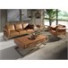 Poltrona de couro Camel Camel