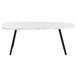 Beliani Mesa de centro BLACKPOOL 60x110 Branco