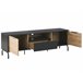 Beliani Mesa de TV ARKLEY 160 Preto