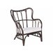 Beliani Conjunto lounge Rattan/vime BRINDISI Castanho