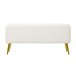 Banco com Arrumação MF304 112x42 Branco
