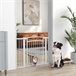 Barrera de Segurança para Cães Acero e PA PawHut Branco