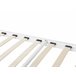 Beliani Cama com estrado Metal CUSSET 147x209 Branco