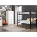 Beliche Duplo Metálico 98x201 Branco