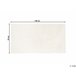 Beliani Alfombra antideslizante BALAD 70x140 Branco