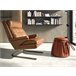 Poltrona de couro Camel Camel