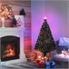 Árvore de Natal PVC e Metal HOMCOM, casa - natal Verde