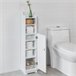 Suporte para papel higiénico FRG177-W SoBuy Branco