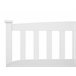 Beliani Cama com estrado Pinho GIVERNY 99x208 Branco