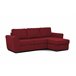 Chaise longue com cama ASTON Vermelho