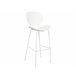 Beliani Silla de bar SHONTO Branco