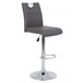 Conjunto de 2 bancos ajustáveis ELEGANCE Cinza